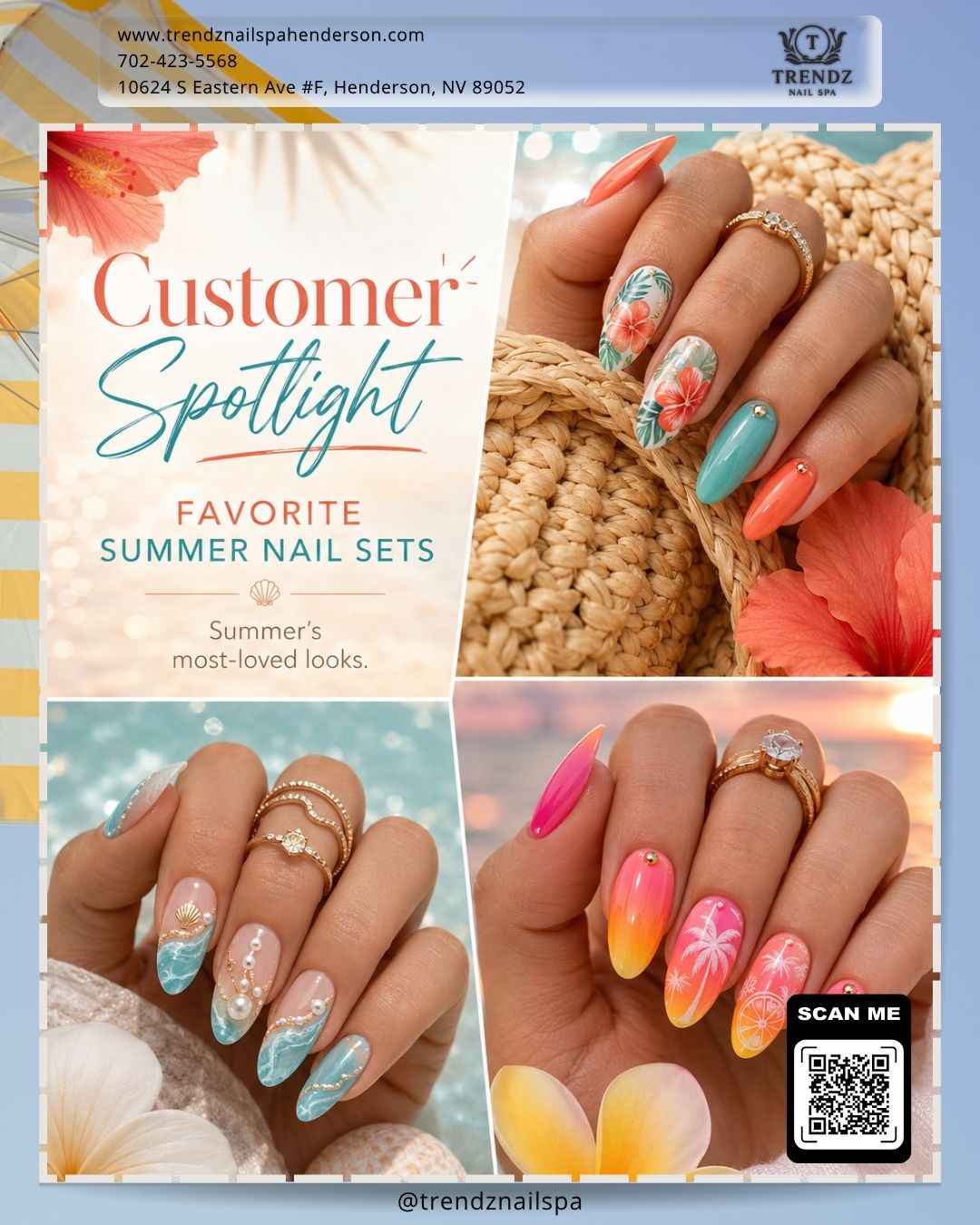 Summer Nail Ideas - Best travel nail style - Nail on vacation 2026